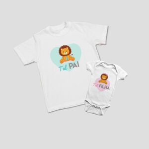 KIT T-SHIRT/BODY - Tal Pai Tal Filho(a)
